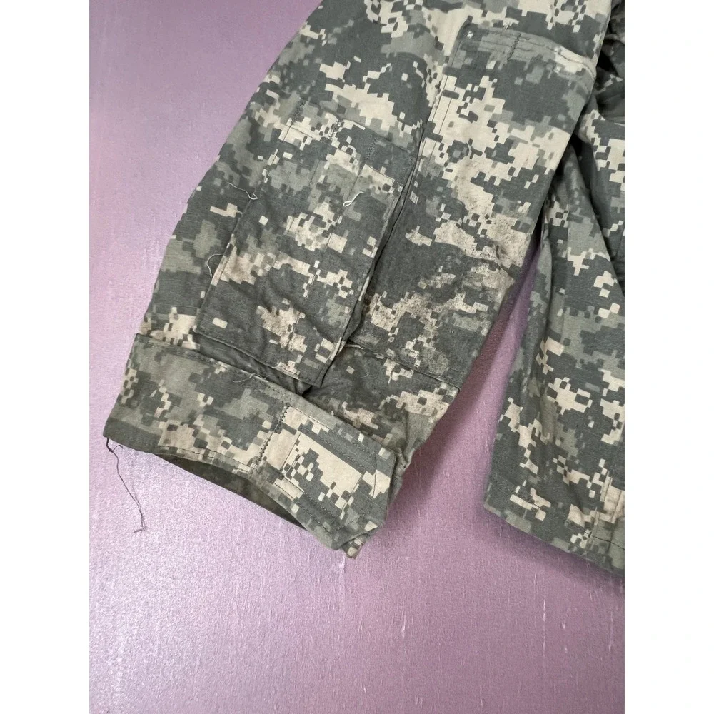 US Military ACU Digital Camo Field Jacket Large XShort UCP Ripstop Tactical Coat